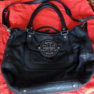 Tory Burch Pebbled leather crossbody